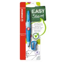 STABILO สตาบิโล EASYergo 3.15 + Sharpener ดินสอกด +กบเหลา ถนัดมือขวา สำหรับหัดเขียนให้ถูกต้อง - Blue