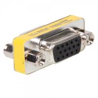 VGA HD15 Female to Female Mini Gender Changer Adapter (Intl)