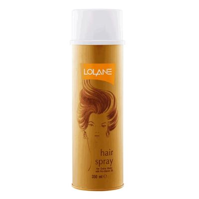 Lolane Hair Spray For Extra Body Pro-Vitamin B5 350 ml. โลแลน แฮร์ สเปรย์