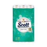 ?บริการเก็บเงินปลายทาง❤️ SCOTT® CLEAN CARE กระดาษชำระ สก๊อตต์® คลีนแคร์ ขนาด 30 ม้วน EcoSystem Lazada ??ลดราคาพิเศษ!!❤️