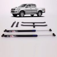 ชุดโช้คค้ำฝากระโปรงหน้า สำหรับรถ Toyota Hilux Vigo Vigo Champ 2005-2015 สีดำ