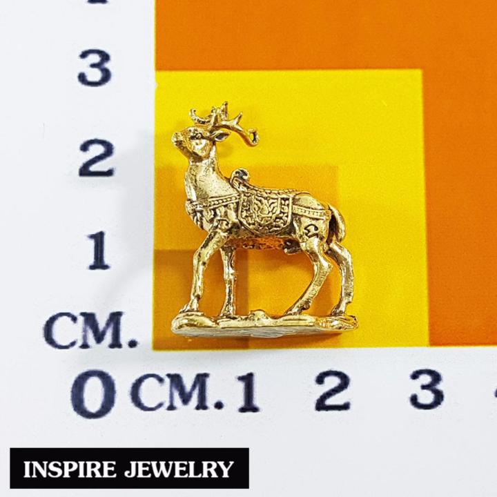 inspire-jewelry-กวางทอง-กวางมงคล-นำโชค-ทองเหลืองอร่าม-สวยหรู
