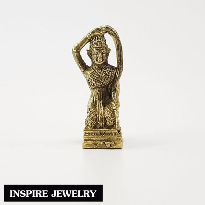 inspire-jewelry-พระแม่ธรณี-ทองเหลือง-เสริมดวง-เสริมบารมี-เจริญรุ่งเรือง-เป็นสิริมงคลกับตัวเองและที่พักอาศัย