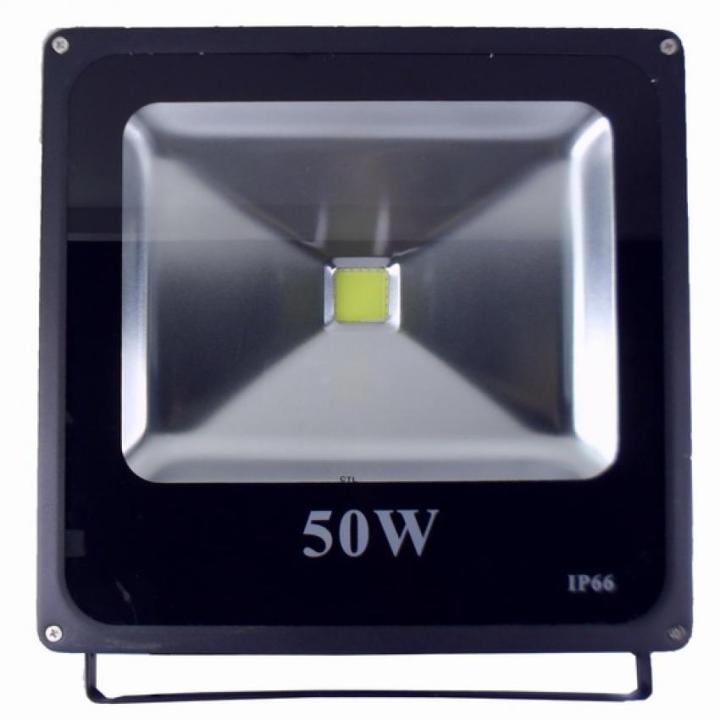 โคมไฟสปอร์ตไลท์ Spot light led 50W แสงวอร์มไวท์ Warmwhite (Black) (0409)