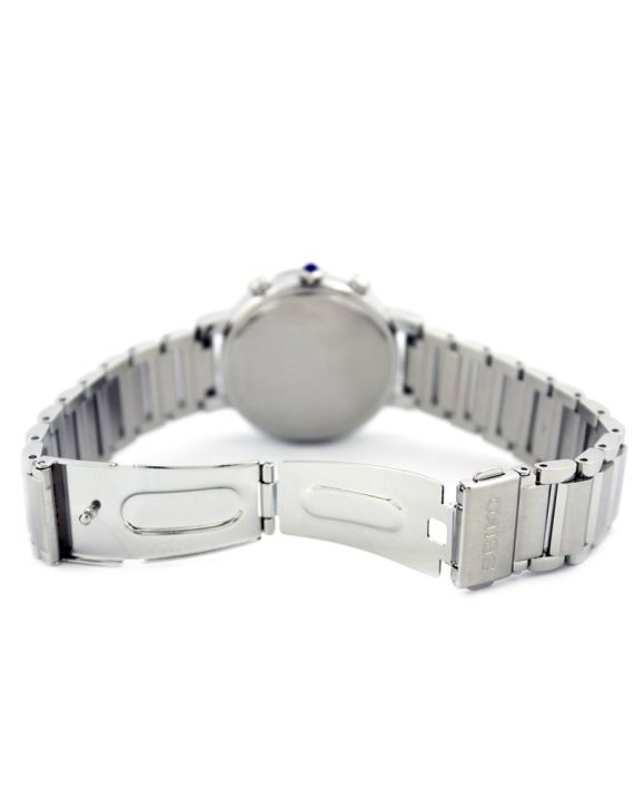 seiko-นาฬิกาข้อมือผู้หญิงเรือนเหล็ก-โครโนกราฟ-ประดับคริสตัล-swarovski-รุ่น-srw013p1-สีเงิน-ขาว