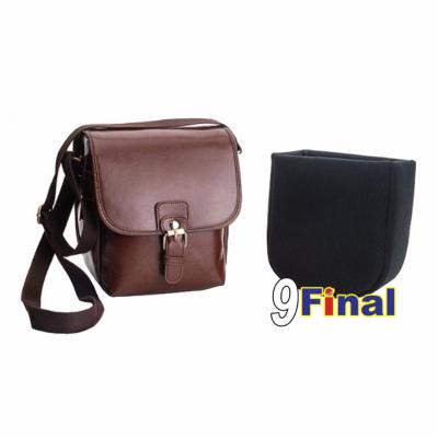 กระเป๋ากล้องนิคอน กระเป๋ากล้องแคนอน กระเป๋ากล้อง GOTO Retro Style M90 canon camera bag สำหรับใส่กล้อง DSLR , MirrorLess Digital Camera BAG DSLR, Mirror Less ( สีน้ำตาล Brown)