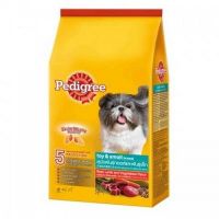 Pedigree เพ็ดดีกรี อาหารสุนัขพันธ์เล็ก รสเนื้อ แกะและผัก 1.3 กก 1 ถุง