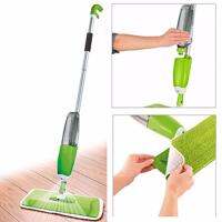 Healthy Spray Mop ไม้ถูพื้น รุ่นมีสเปรย์ฉีด พร้อมผ้าไมโครไฟเบอร์ 2ผืน