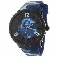 Tendence นาฬิกาข้อมือผู้ชาย รุ่น 0430029 - Black/Blue รับประกัน 1 ปี ของแท้