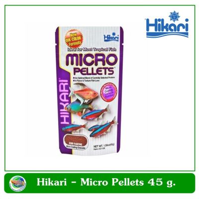 อาหารสำหรับปลาขนาดเล็ก Hikari Micro Pellets 45 g.