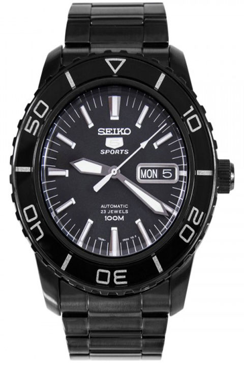 Seiko นาฬิกข้อมือ สีดำ สายสเเตนเลส รุ่น SNZH59K1
