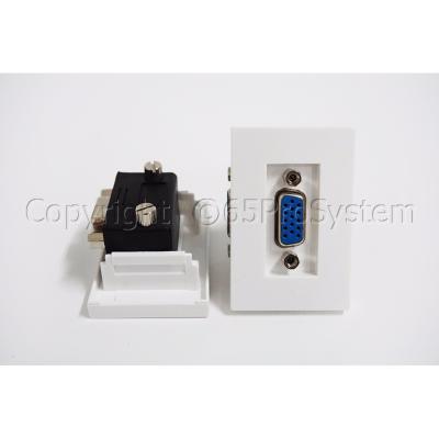 65Smarttools VGA Wall Plate (L-type)