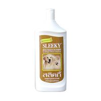 Sleeky Bronze Enchancing Dog Shampoo 1000 ml. แชมพู สลิคกี้ บำรุงขนและผิวหนัง สำหรับสุนัข ขนสีนำ้ตาล 1000 ml.