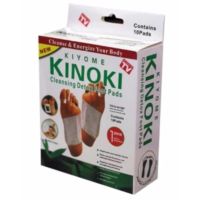 Kinoki Detox Foot Pad แผ่นแปะเท้าดูดสารพิษ ล้างสารพิษ (1 กล่อง )