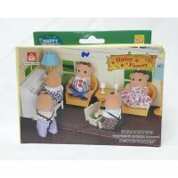 Worktoys ชุดอุปกรณ์เสริม ใช้เล่นกับบ้านหมี บ้านกระต่าย Happy Family