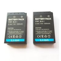 (แพ๊คคู่) จำนวน 2 ก้อน Olympus Digital Camera Battery รุ่น BLS1 (Black)