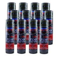 Leyland x12กป. สีพ่นใต้ท้องรถบอดี้ชูท ชนิดเข้มข้น รุ่นL-61(สีดำ) Leyland Black Spray Undercoating Aerosol