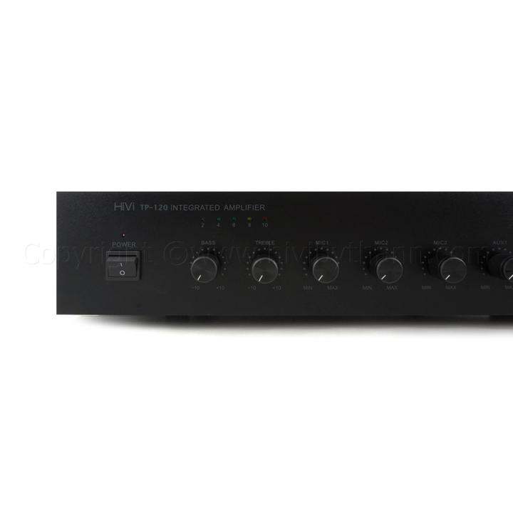 hivi-swans-tp-120-เครื่องขยายเสียง-mixer-amplifiers-ขนาด-120วัตต์-รองรับ-70v-100v