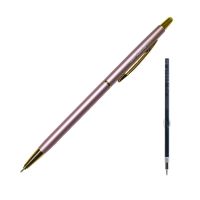 OHTO Pen JAPAN ปากกาลูกลื่น Slim Line NBP-5B5 0.5 (Pink) + ไส้ปากกาลูกลื่น 0.5 (Black) 1 ชิ้น