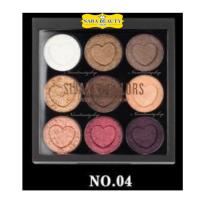 Sivanna Colors Velvet Eyeshadow อายแชโดว์ รุ่น HF4002 เบอร์ 04