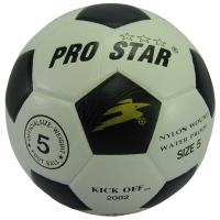 ลูกฟุตบอล PRO STAR ขาว-ดำ หนัง PVC เบอร์ 5 NSI-51115