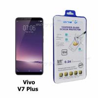 P-One ฟิล์มกระจกนิรภัย VIVO V7 Plus กาวเต็ม เต็มจอ (สีขาว)