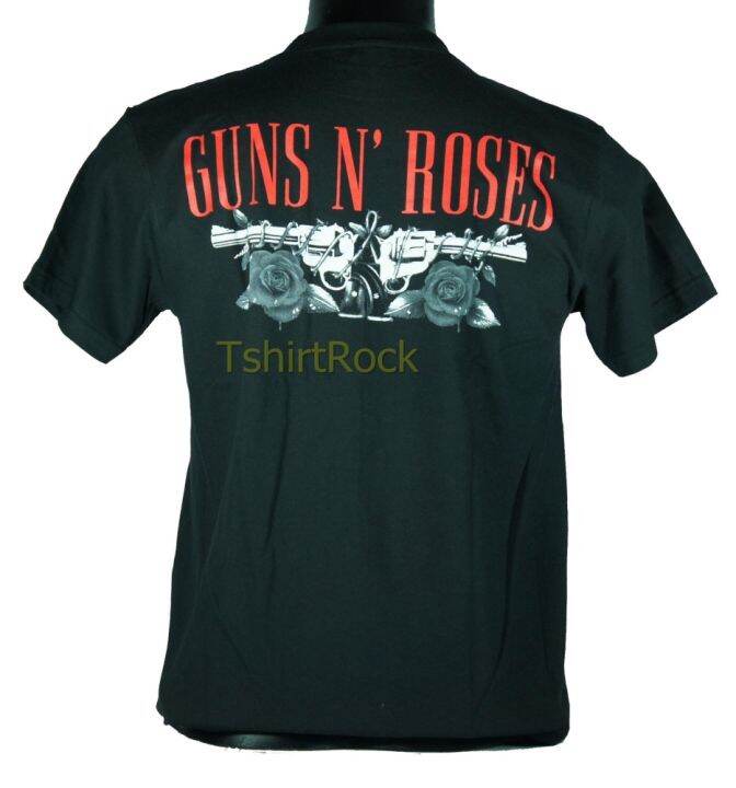 เสื้อวง-guns-n-roses-เสื้อยืดวงดนตรีร็อค-เสื้อร็อค-gun660-ส่งจากไทย