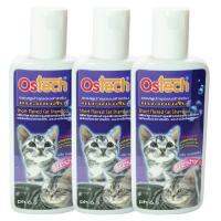 Ostech Cat Shampoo for Short Haired PH 6.5 400ml (3 Units) ออสเทค แชมพูอาบน้ําแมว สูตรแมวขนสั้น PH 6.5 เพิ่มสารบำรุงและปรับสภาพเส้นขน พร้อมโปรวิตามิน บี 5 วิ