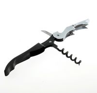 สแตนเลสสกรูไม้ก๊อก Corkscrew Multifunction ขวดไวน์ที่เปิดขวด