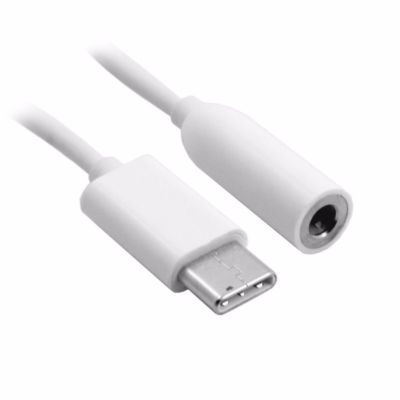 USB Type C to 3.5mm Headset Jack Adapter ตัวแปลง USB TYPE C เป็น Jack 3.5mm.