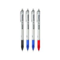UD PENS ปากกา Erasable sLim ปากกาลบได้ เจล 0.5 (สีดำ 1 ด้าม/น้ำเงิน 2 ด้าม/แดง 1 ด้าม)