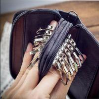 MATTEO กระเป๋าใส่กุญแจ กระเป๋าใส่พวงกุญแจ 12 pcs Double Side Key Wallet 1664 - Black