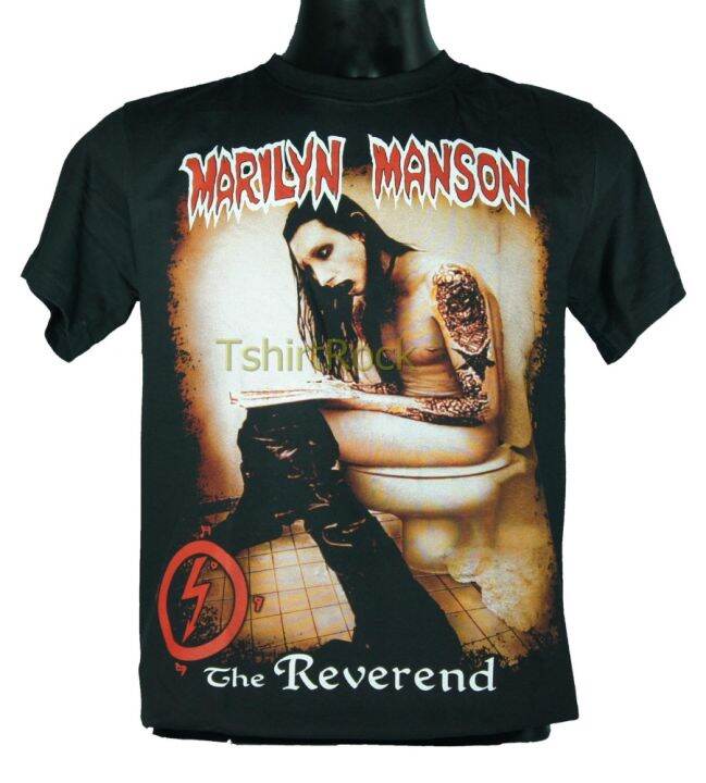 เสื้อวง-marilyn-manson-เสื้อยืดวงดนตรีร็อค-เสื้อร็อค-mms599-สินค้าในประเทศ