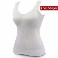 GetZhop เสื้อกล้าม บรา เสื้อกระชับรูปร่าง Body Perfect Slimming underwear Cami Shaper - สีขาว