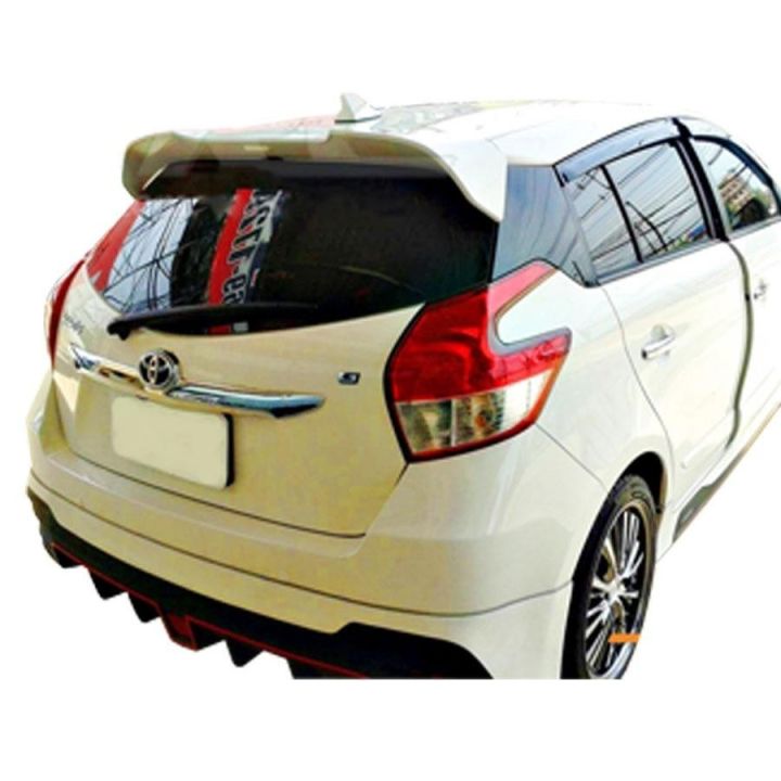 สปอยเลอร์-สปอยเลอร์หลังรถยนต์-yaris-2014-2015-2016-ทรงtrd-งานนำเข้า