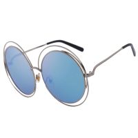 AOFLY Fashion Glasses แว่นกันแดด รุ่น  AF2135 Gold frame Sky-blue lens