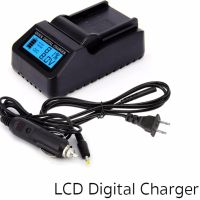 Digital LCD Camera Charger For NB-2LH  แท่นชาร์จแบตกล้องมีจอ LCD แสดงสถานะแบต for Canon EOS 350D 400D PowerShot G7 G9 S30 S40 S45 S50 S60 S70 S80 DC410 DC420