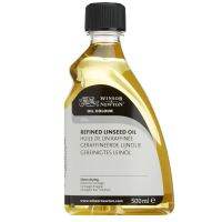 Winsor and Newton Oil Color Refined Linseed Oil 500 ml