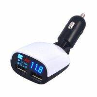 ที่ชาร์จไฟในรถ LED DUAL USB Car Charger 3.4 Amp