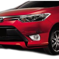 ครอบไฟตัดหมอก TOYOTA VIOS 2013-2017 โครเมี่ยม โตโยต้า วีออส 2013 2014 2015 2016 2017  ของแต่ง ชุดแต่ง