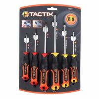 TACTIX ไขควงชุด 6 PC #205401 (6 ตัวชุด)