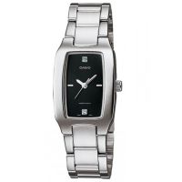 Casio Standard นาฬิกาข้อมือผู้หญิง สีเงิน สายสแตนเลส รุ่น LTP-1165A-1C2DF