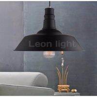 Leon Light โคมไฟห้อยวินเทจพร้อมหลอด รุ่น GEL-7251BK