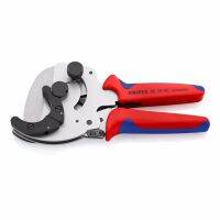 KNIPEX Pipe Cutter for composite &amp; plastic pipes up to 40 mm กรรไกรตัดท่อประกอบและท่อพลาสติก - 40 มม. รุ่น 902540