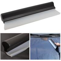 ด้ามรีดน้ำ ขนาด 10 นิ้วAntislip Nonscratch Squeegee Car Silicone T-bar Wiper Water Blade