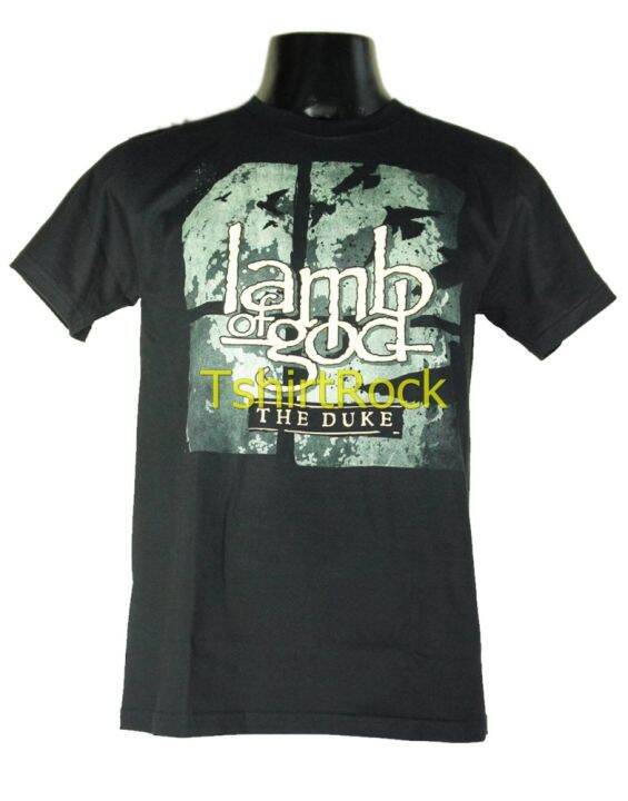 เสื้อวง-lamb-of-god-เสื้อยืดวงดนตรีร็อค-เสื้อร็อค-log1613-ส่งจาก-กทม