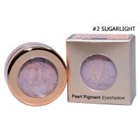 Merrezca Pearl pigment Eyeshadow เมอร์เรซกา เพิร์ล พิกเมนท์ อายแชโดว์ #2 SUGARLIGHT (1.8 กรัม x 1 กล่อง)