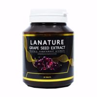 Lanature Grape Seed ลาเนเจอร์ สารสกัดจากเมล็ดองุ่น ทานทุกวัน ฝ้า กระ จางลง ผิวพรรณดีจากภายใน (30 เม็ด x 1 กระปุก)