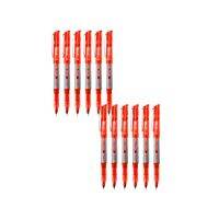 OHTO Pen JAPAN ปากกา ปากกาหมึกน้ำหัวเข็ม CFR-155NP SC 0.5 Red จำนวน 12 ด้าม