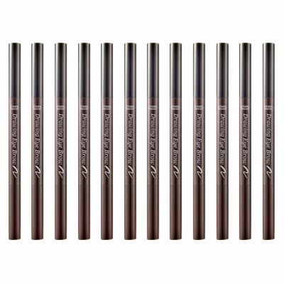 Etude House Drawing Eye Brow ดินสอเขียนคิ้ว #06 (สีดำ) 12 แท่ง เพิ่มปริมาณไส้ 30%